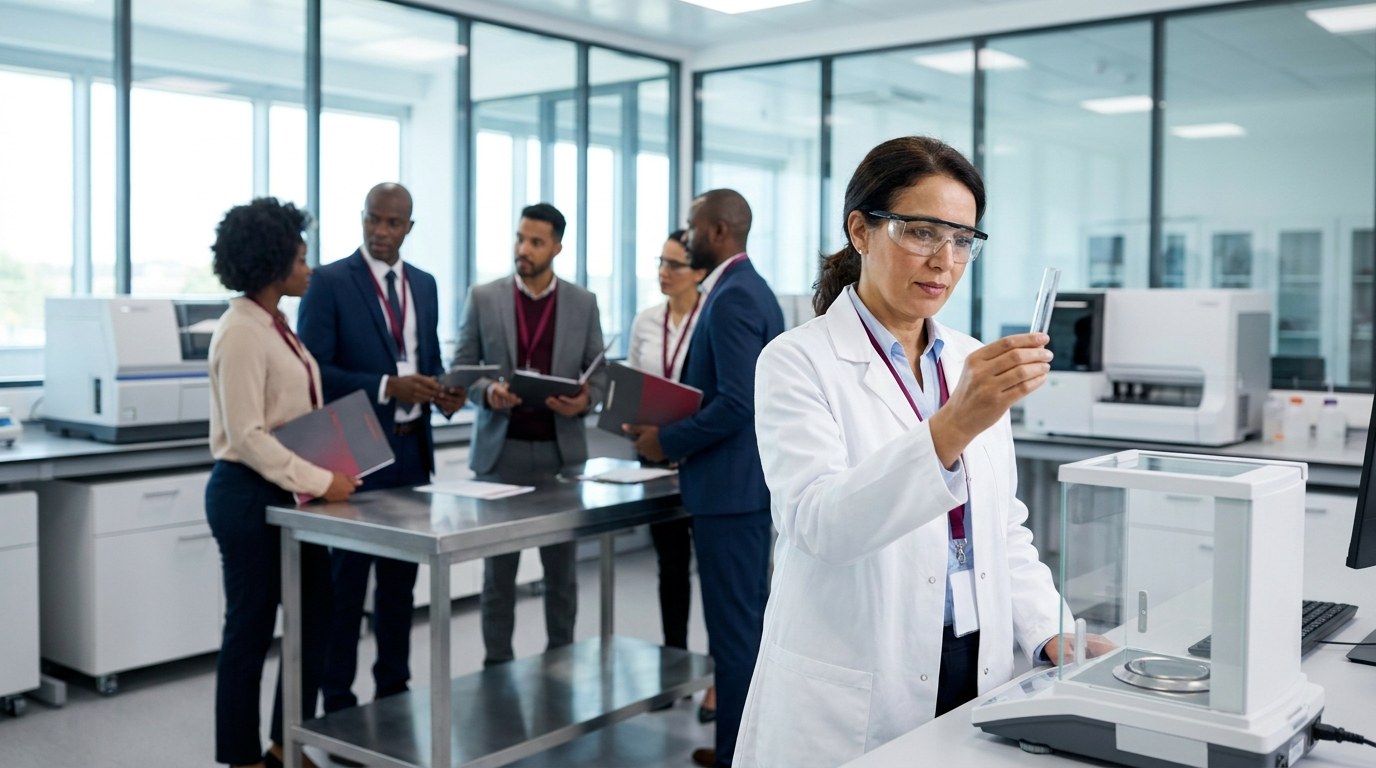 Responsable qualité en laboratoire moderne — Master IMQHL TargetUp University Maroc