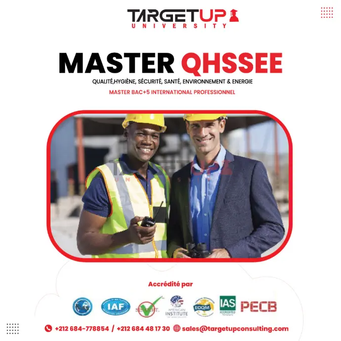 INGÉNIERIE QUALITÉ, HYGIÈNE, SÉCURITÉ, SANTÉ, ENVIRONNEMENT& ENERGIE (QHSSEE)